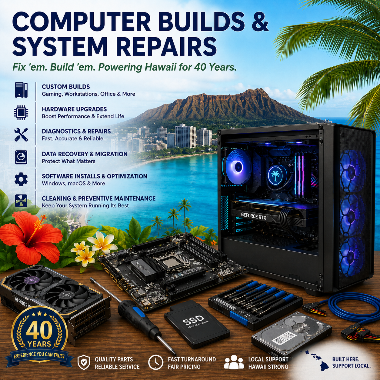 Computer Builds & System Repairs