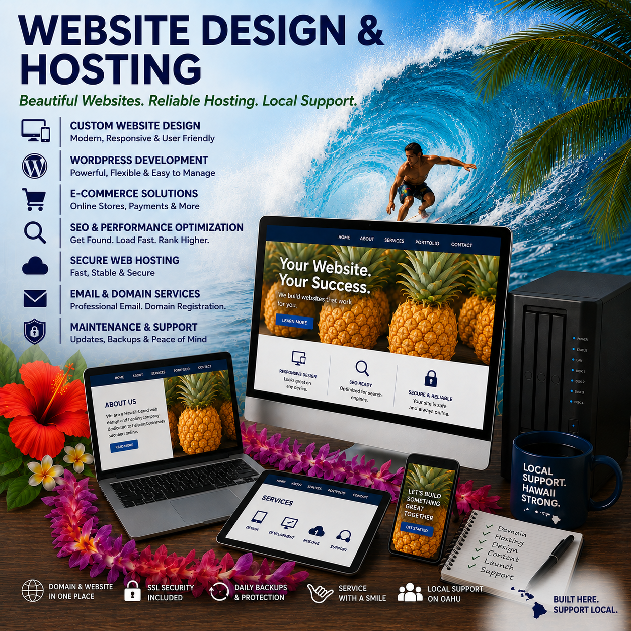 Website Design & Hosting