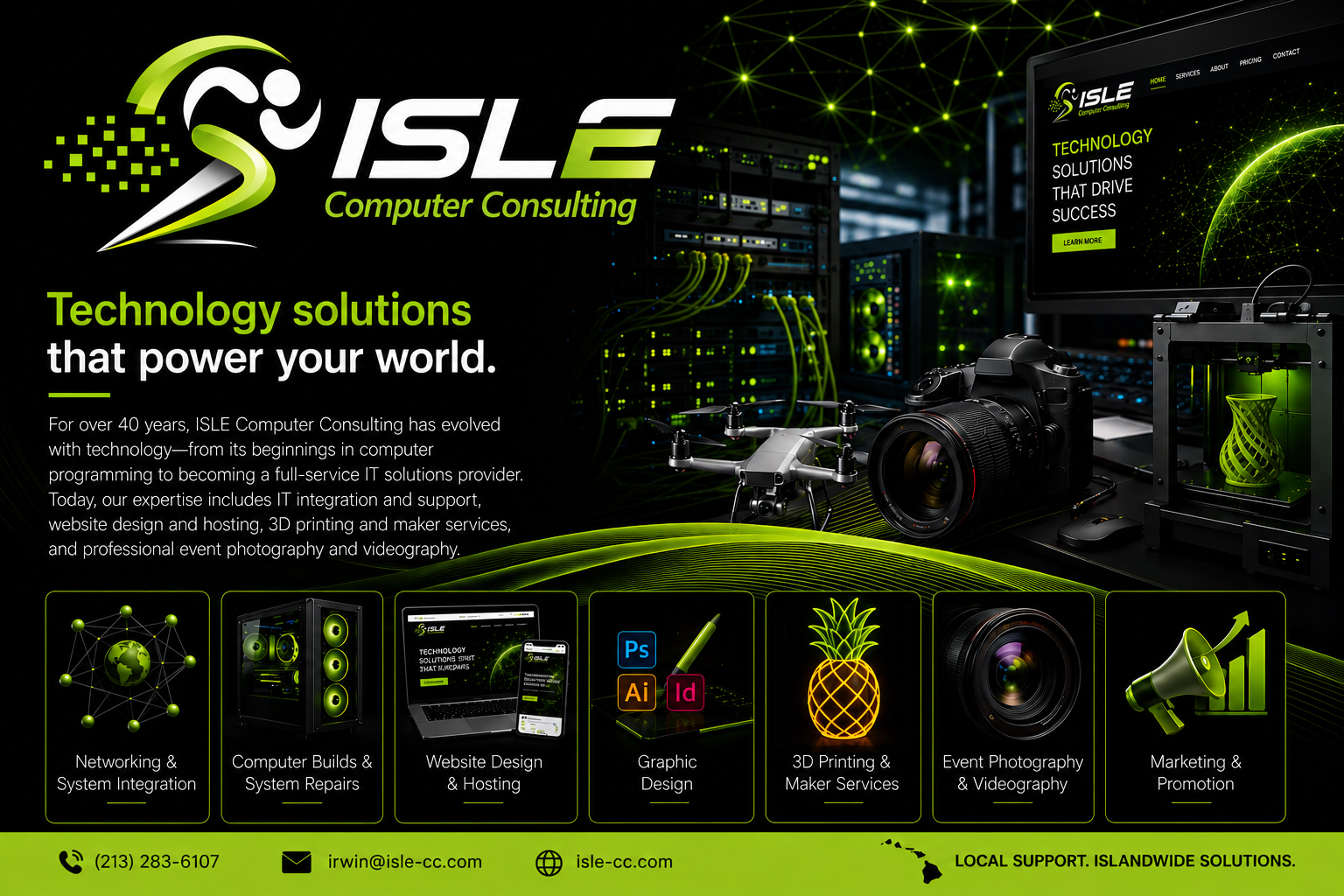 ISLE Computer Consulting - Hero Shot